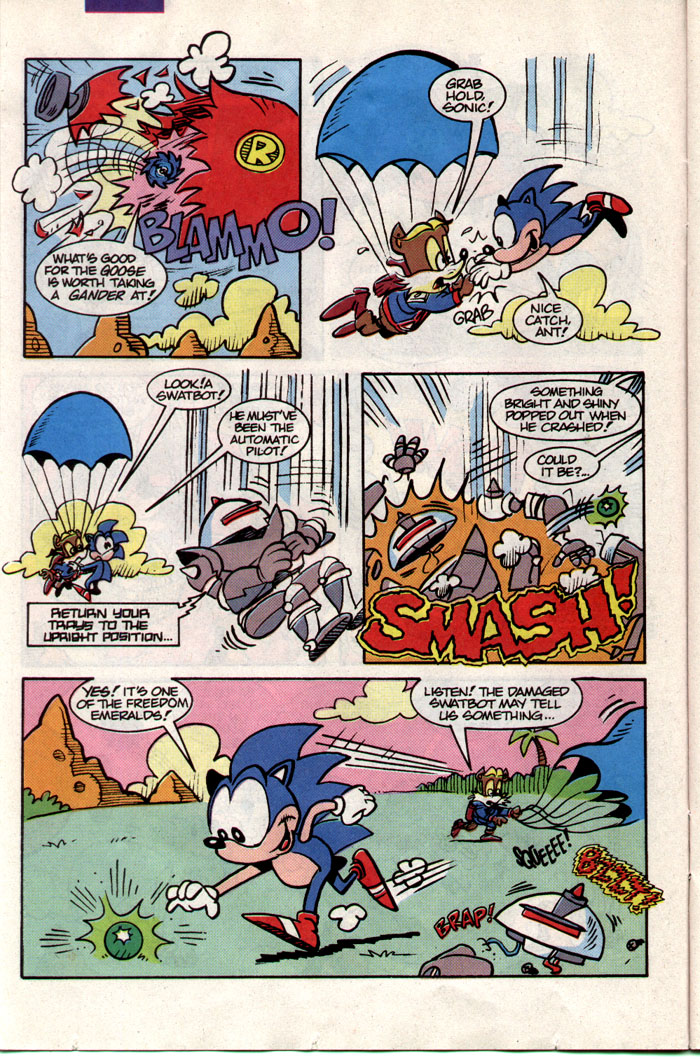 Sonic - Archie Adventure Series April 1993 Page 11